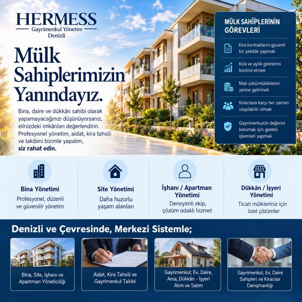 Broşür: Mülk sahiplerimizin yanındayız – mülk sahiplerinin görevleri